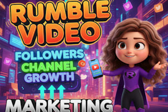 do rumble promotion, rumble video, follower channel growth, rumble marketing