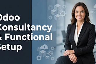 provide expert odoo consultancy and functional setup