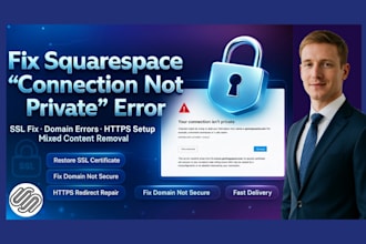 fix squarespace your connection is not private ssl error and secure site fast