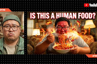 create click worthy ai youtube thumbnails