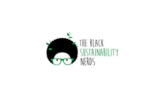 design black sustainability nerds logo