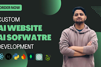 build custom ai websites, chatbot, and intelligent web applications