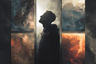 do album cover design, song cover art, album cover art