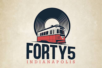 create a retro stylish logo for car shows, music, and entertainment