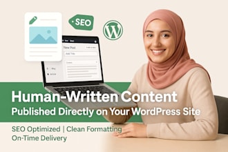 be writing and posting content on your wordpress website