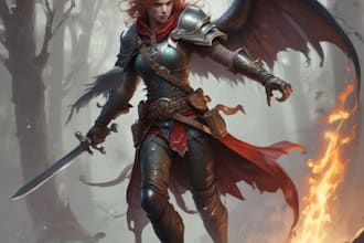 dnd character art and dnd character art
