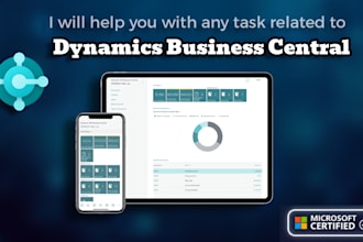 develop business central al extensions,fix bugs,customize bc, technical support