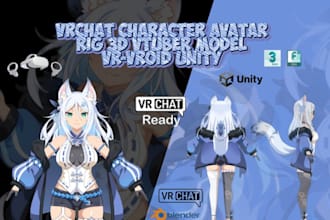 create custom vrchat avatar vrc avatar vr character nsfw avatar anime avatar vr
