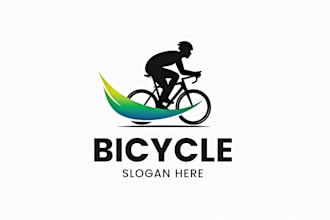 make a high quality bike racing logo design