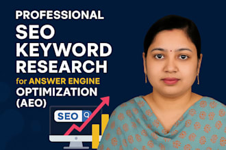 provide 50 professional SEO keyword research for answer engine optimization