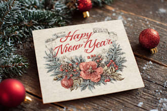 design christmas card christmas poster holiday greetings