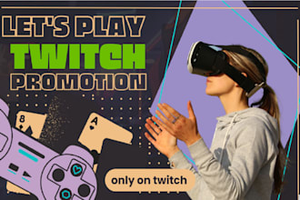 do twitch channel promotion to boost live viewers , active chatters