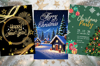 design custom invitation and greeting cards