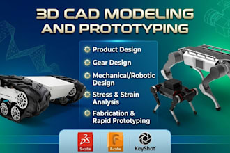 do 3d cad modeling for cnc machining and 3d printing