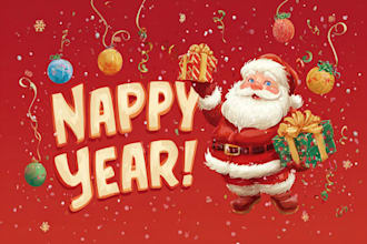 design christmas greeting cards, kids mini ebooks,