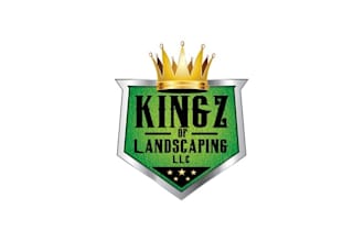 design glamorous premium landscaping company logo