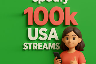 spotify album promotion, post tidal music to 100k reach USA streams