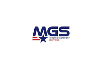design modern government solutions logo