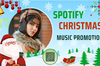 promote your christmas music spotify to active listeners and followers
