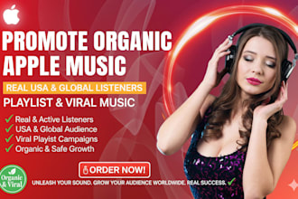 promote your apple music to reach real listeners and boost plays