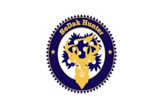 design surprising hunting monogram logo