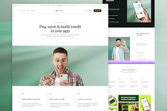 design figma landing page, figma website, website mockup