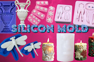 do 3d printable mold design stl, silicone, injection, plastic clay cutter files