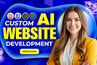 do ai website development ai chatbot as full stack ai software developer