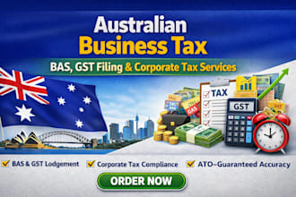 australian business tax bas, gst filing and corporate tax services tax advisor