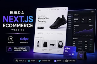 build a nextjs ecommerce website with stripe