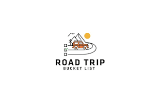 design awesome road trip website logo