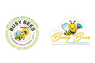 design awesome bee logo