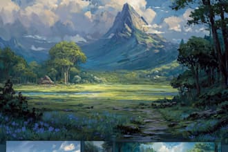 environment concept art landscape design
