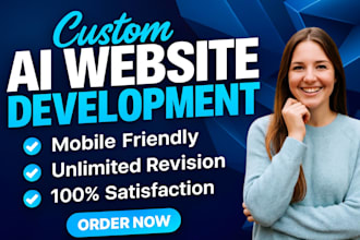 build a modern ai website ai agents ai chabot for your business