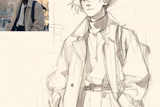 sketch you anime sketch art