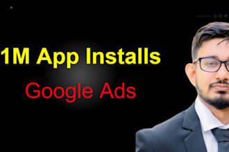 create android ios app campaigns on facebook or google ads