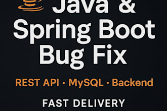 fix java, spring boot, API or mysql errors