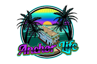 design a professional vacation logo for your travel brand