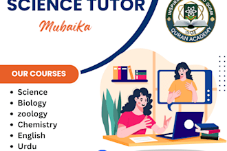 be your expert online science and biology tutor