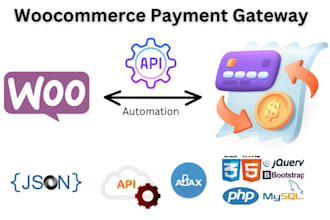 wordpress api integration, woocommerce api, shopify api, rest api php, soap api