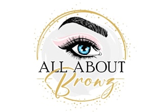 create a stylish beauty and cosmetics logo