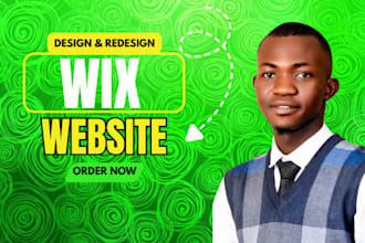 wix website design wix website redesign wix online store setup