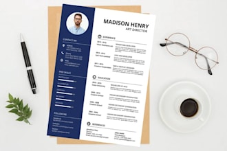 professionally craft your resume, CV, cover letter