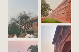 create a beautiful aesthetic collage from your photos