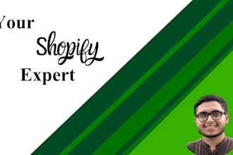 help you to design or redesign a shopify store and shopify expert