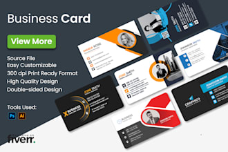design simple business card, or professional business card design