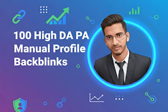 provide SEO profile backlinks for ranking improvement