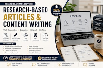 edit and format your journal article