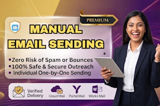 send email manually one by one