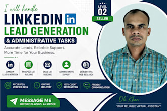 handle linkedin lead generation and data mining